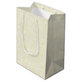 Sac Cadeau Moyen Douces arroses Jaune (Dos Angle)