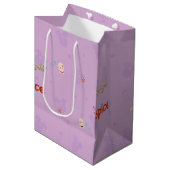 Sac Cadeau Moyen Douche pour bébé sucre et épices Layette (Devant Angle)