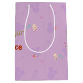 Sac Cadeau Moyen Douche pour bébé sucre et épices Layette (Devant)