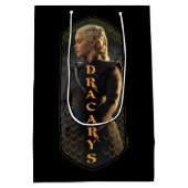 Sac Cadeau Moyen "Dracarys" Daenerys Targaryen Graphic (Dos)