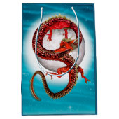 Sac Cadeau Moyen Dragon de l'Est - Mythique Créature Imaginaire (Devant)