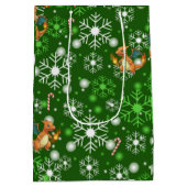 Sac Cadeau Moyen dragon feux  (Dos)