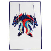 Sac Cadeau Moyen Dragon Imaginaire Art Dragon (Dos)
