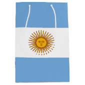 Sac Cadeau Moyen Drapeau argentin Bandera De Argentina (Devant)