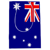 Sac Cadeau Moyen Drapeau australien (Devant)