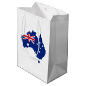 Sac Cadeau Moyen Drapeau australien (Dos Angle)