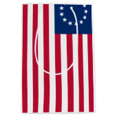 Sac Cadeau Moyen Drapeau Betsy Ross Old Glory américain (Devant)
