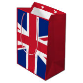 Sac Cadeau Moyen Drapeau britannique (Dos Angle)