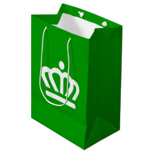 Sac Cadeau Moyen Drapeau de Charlotte, Caroline du Nord