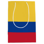 Sac Cadeau Moyen Drapeau de Colombie (Devant)