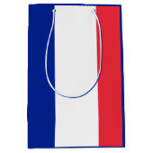 Sac Cadeau Moyen Drapeau de France (Devant)