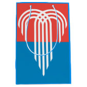 Sac Cadeau Moyen Drapeau de Kansas City, Missouri (Devant)