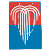 Sac Cadeau Moyen Drapeau de Kansas City, Missouri (Dos)