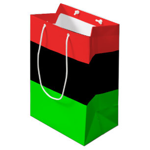 Sac Cadeau Moyen Drapeau de la diaspora afro-américaine 