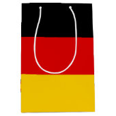 Sac Cadeau Moyen Drapeau de l'Allemagne - Deutschland (Devant)