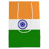 Sac Cadeau Moyen Drapeau de l'Inde (Dos)