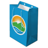 Sac Cadeau Moyen Drapeau de Provo, Utah (Dos Angle)