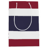 Sac Cadeau Moyen Drapeau de Thaïlande (Devant)