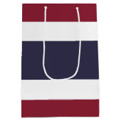 Sac Cadeau Moyen Drapeau de Thaïlande (Dos)
