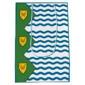 Sac Cadeau Moyen Drapeau de Vancouver (Colombie-Britannique) (Dos)