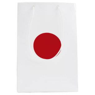 Sac Cadeau Moyen Drapeau du Japon
