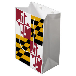 Sac Cadeau Moyen Drapeau du Maryland