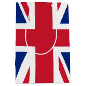Sac Cadeau Moyen Drapeau du Royaume-Uni (Devant)