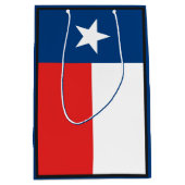Sac Cadeau Moyen Drapeau du Texas (Devant)
