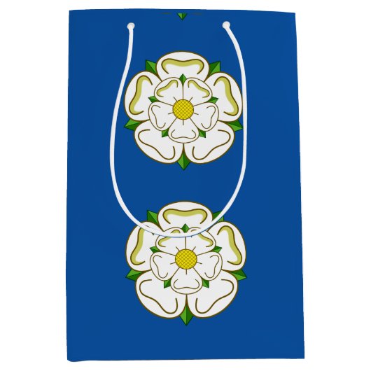 Sac Cadeau Moyen Drapeau du Yorkshire (Devant)