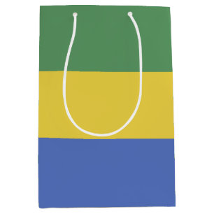 Sac Cadeau Moyen Drapeau Gabon