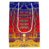 Sac Cadeau Moyen Dreamland psychédélique (Dos)