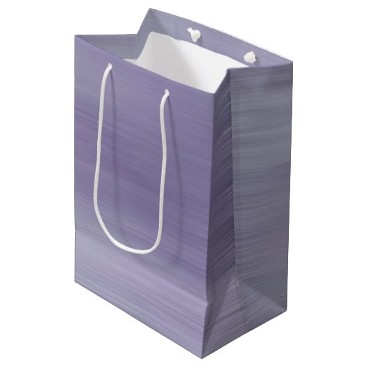 Sac Cadeau Moyen Dreamy Glam Purple Lavender (Devant Angle)