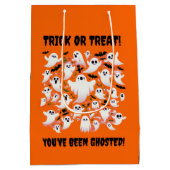 Sac Cadeau Moyen Drôle, tu as été hébergé ! Des fantômes en vol (Dos)
