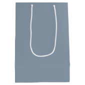 Sac Cadeau Moyen Dusty Blue (Dos)