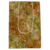 Sac Cadeau Moyen Earthtone Marble Gift Bag (Dos)