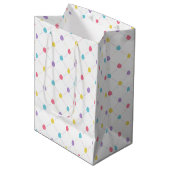 Sac Cadeau Moyen Easter Eggs Pattern Gift Bag (Devant Angle)