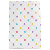 Sac Cadeau Moyen Easter Eggs Pattern Gift Bag (Dos)