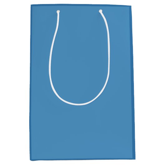 Sac Cadeau Moyen Eau bleue (Devant)