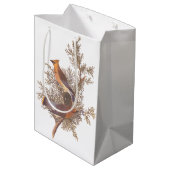 Sac Cadeau Moyen Écirage de cèdre Audubon Songbirds à Juniper (Dos Angle)