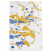 Sac Cadeau Moyen Éclaboussures de peinture d'aquarelle (Devant)