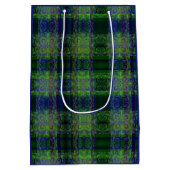 Sac Cadeau Moyen Éclairage bleu/vert (Dos)