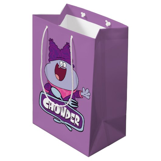 Sac Cadeau Moyen Éclairage de la chaudière (Dos Angle)