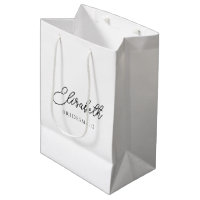 Écriture Calligraphique Nom Demoiselle d'Honneur P