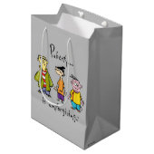 Sac Cadeau Moyen Ed, Edd, n Eddy - La puberté est impitoyable (Devant Angle)