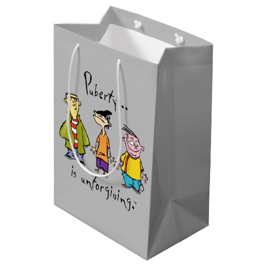 Sac Cadeau Moyen Ed, Edd, n Eddy - La puberté est impitoyable (Dos Angle)