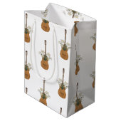 Sac Cadeau Moyen Edelweiss Duet avec Guitare Sweet Alpine (Dos Angle)