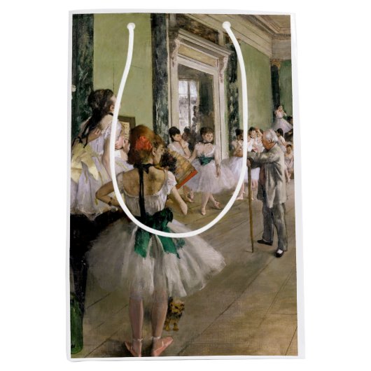 Sac Cadeau Moyen Edgar Degas - Classe Danse (Devant)