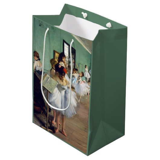 Sac Cadeau Moyen Edgar Degas - Classe Danse (Devant Angle)