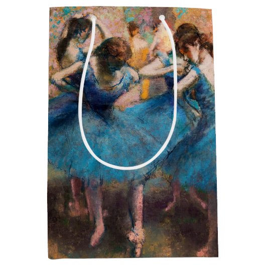 Sac Cadeau Moyen Edgar Degas - Danseurs en bleu (Devant)