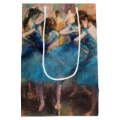 Sac Cadeau Moyen Edgar Degas - Danseurs en bleu (Dos)